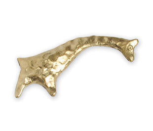 Michael Aram Animal Series Gold-Tone Giraffe Cabinet Pull - cabinetknobsonline