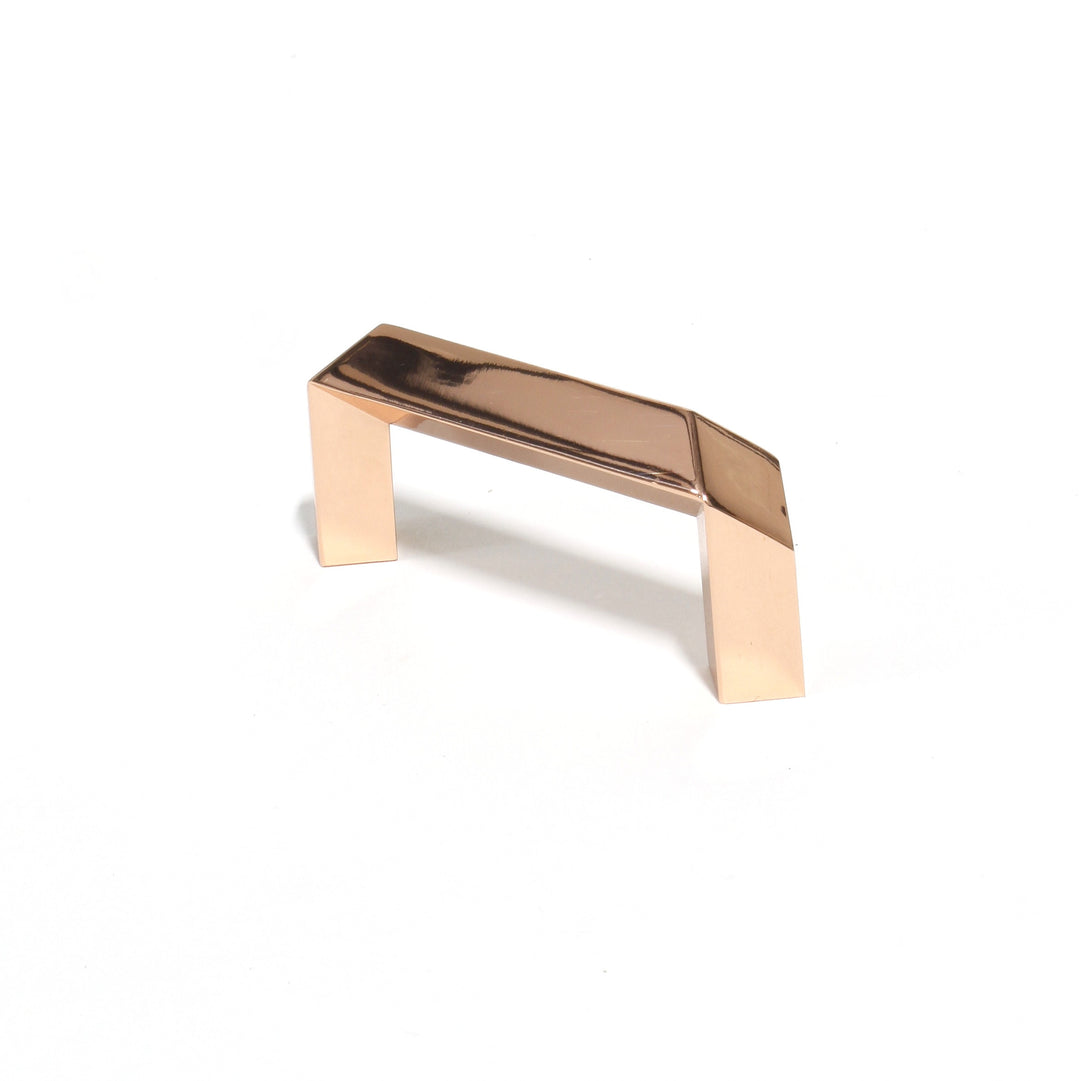 Century Cabinet Hardware Venus - Zinc Die Cast, 64mm cc Pull, Rose Gold - cabinetknobsonline