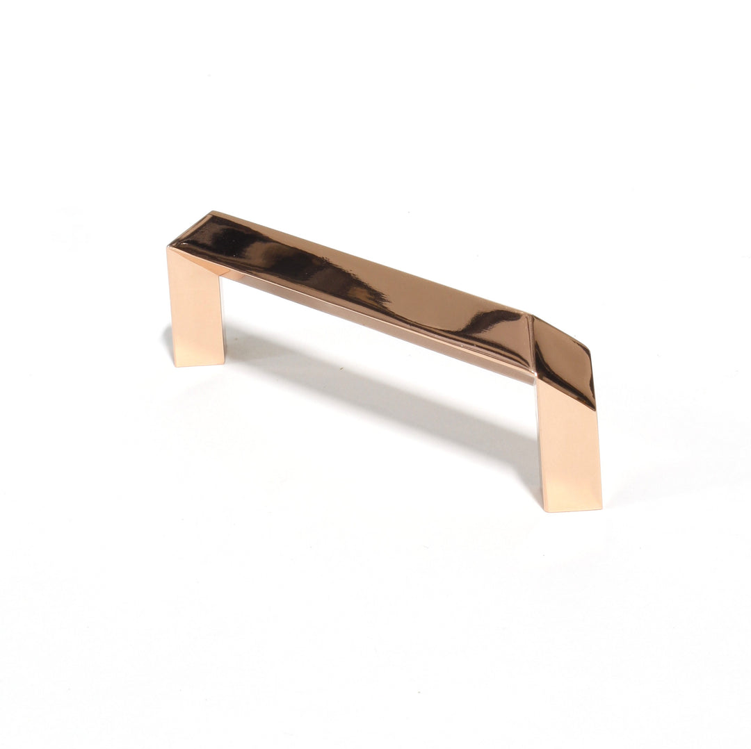 Century Cabinet Hardware Venus - Zinc Die Cast, 96mm cc Pull, Rose Gold - cabinetknobsonline