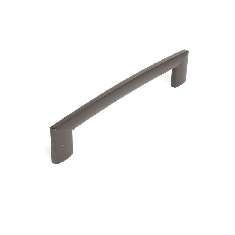 Century Cabinet Hardware Villon 160 mm cc zinc die cast pull in Oil Rubbed Bronze - cabinetknobsonline