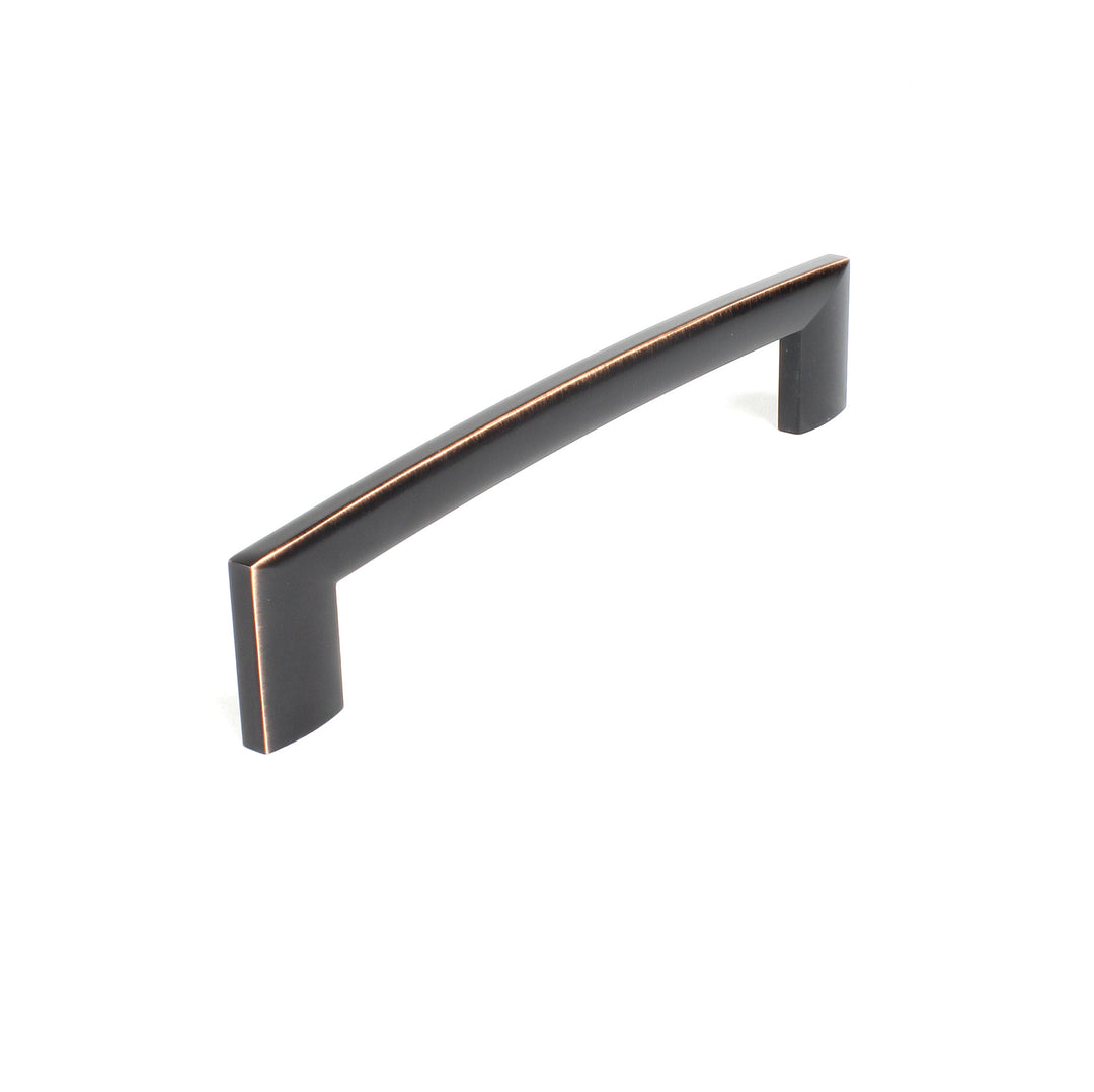 Century Cabinet Hardware Villon 160 mm cc zinc die cast pull in Regent Bronze-Copper - cabinetknobsonline