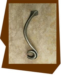 Anne at Home  Good Luck  Cabinet Handle-Left - cabinetknobsonline