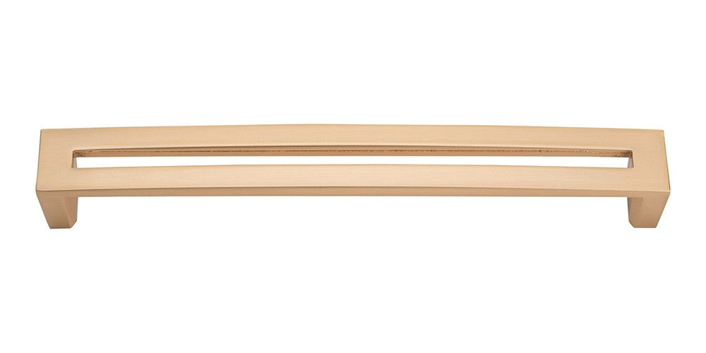 ATLAS HOMEWARES CABINET HARDWARE CENTINEL PULL 192 MM CC CHAMPAGNE - cabinetknobsonline