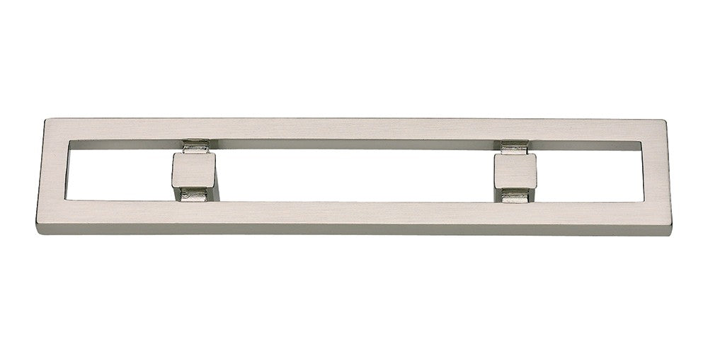 ATLAS HOMEWARES CABINET HARDWARE NOBU PULL 3" CC BRUSHED NICKEL - cabinetknobsonline