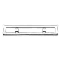 ATLAS HOMEWARES CABINET HARDWARE NOBU PULL 3" CC CHROME - cabinetknobsonline