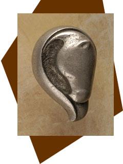 Anne at Home Mare II Cabinet Knob- Right - cabinetknobsonline