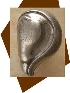 Anne At Home Mare II Cabinet Knob -Left - cabinetknobsonline