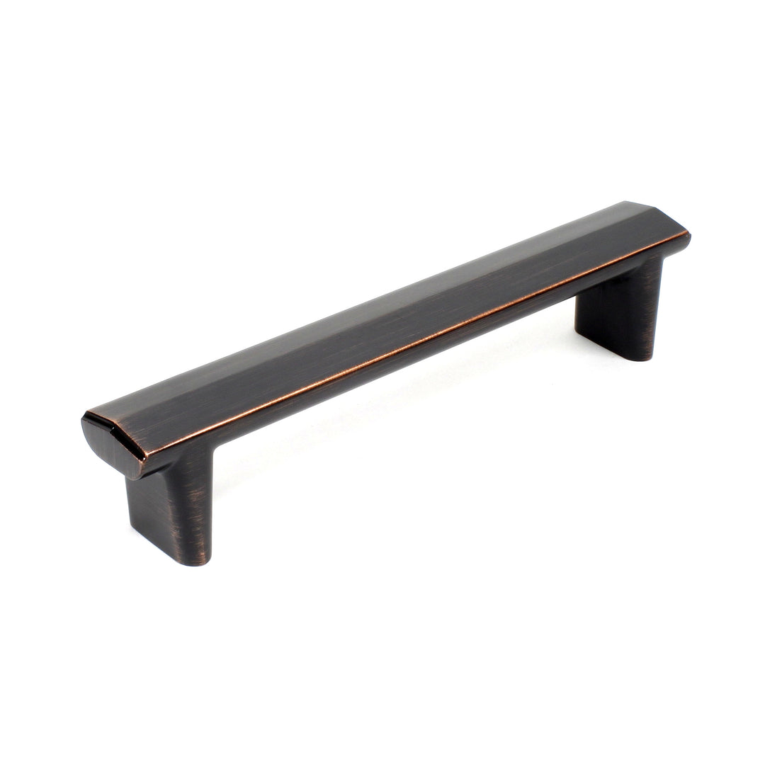 Century Cabinet Hardware L'attitude - 128mm cc Pull in regent bronze-copper - cabinetknobsonline