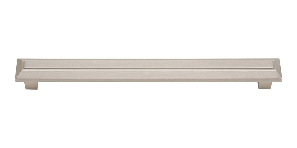 ATLAS HOMEWARES CABINET HARDWARE TROCADERO PULL 160 MM CCBRUSHED NICKEL - cabinetknobsonline