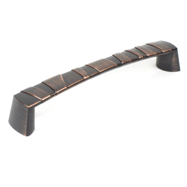 Century Cabinet Hardware Mackinaw - 160 mm cc Pull in regent bronze-copper - cabinetknobsonline