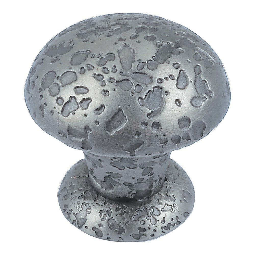 ATLAS HOMEWARES CABINET HARDWARE OLDE WORLD SMALL KNOB 1" PEWTER - cabinetknobsonline