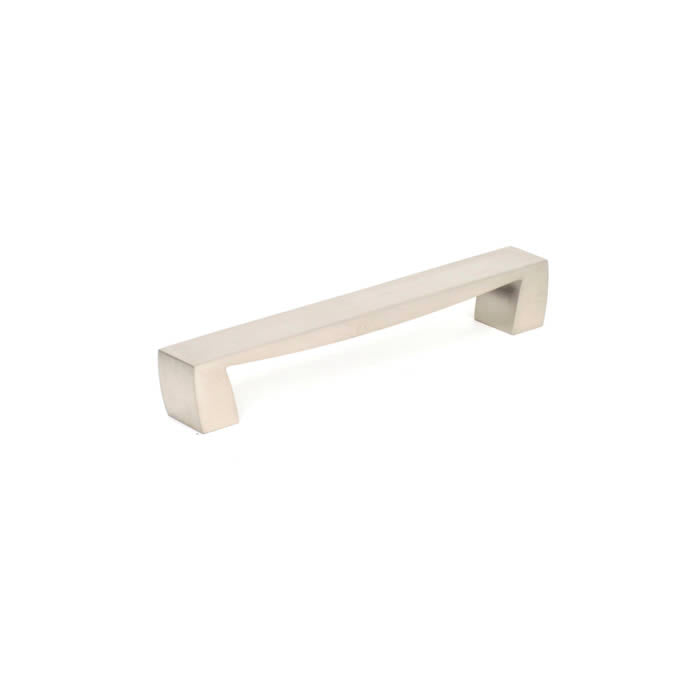 Century Cabinet Hardware Fairmont - Zinc Die Cast, 160mm cc Pull, Matte Nickel Europe - cabinetknobsonline