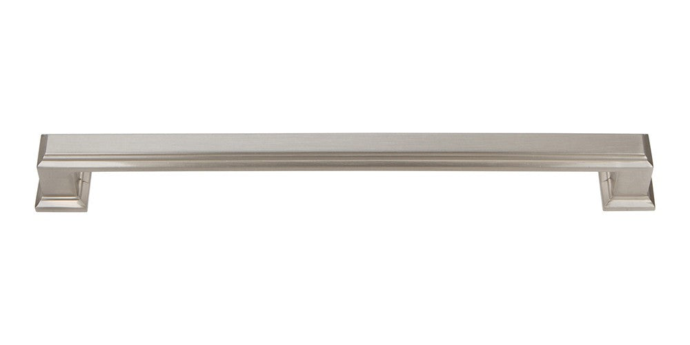 ATLAS HOMEWARES CABINET HARDWARE SUTTON PLACE PULL 192 MM CC BRUSHED NICKEL - cabinetknobsonline