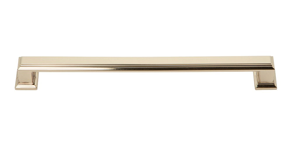 ATLAS HOMEWARES CABINET HARDWARE SUTTON PLACE PULL 192 MM CC FRENCH GOLD - cabinetknobsonline