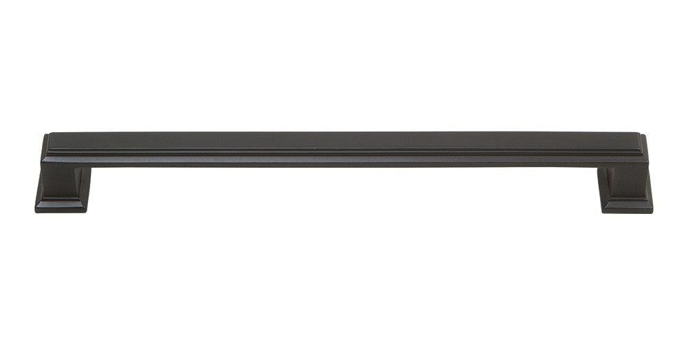 ATLAS HOMEWARES CABINET HARDWARE SUTTON PLACE PULL 192 MM CC MODERN BRONZE - cabinetknobsonline