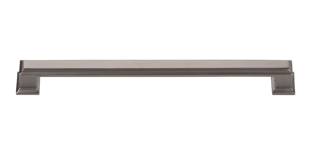 ATLAS HOMEWARES CABINET HARDWARE SUTTON PLACE PULL 192 MM CC SLATE - cabinetknobsonline