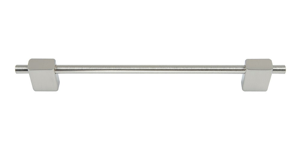 ATLAS HOMEWARES CABINET HARDWARE ELEMENT PULL 192 MM CC BRUSHED NICKEL - cabinetknobsonline