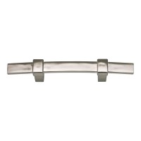 ATLAS HOMEWARES CABINET HARDWARE BUCKLE-UP PULL 3" CC BRUSHED NICKEL - cabinetknobsonline