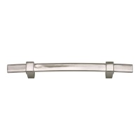 ATLAS HOMEWARES CABINET HARDWARE BUCKLE-UP PULL128 MM CC BRUSHED NICKEL - cabinetknobsonline