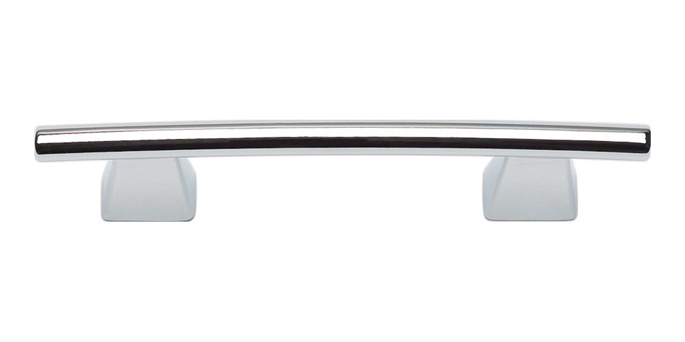 ATLAS HOMEWARES CABINET HARDWARE FULCRUM PULL 3" CC CHROME - cabinetknobsonline