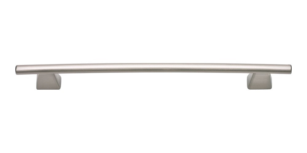 ATLAS HOMEWARES CABINET HARDWARE FULCRUM PULL 160 MM CC BRUSHED NICKEL - cabinetknobsonline