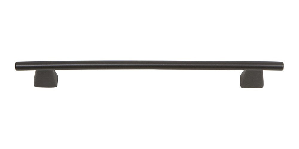 ATLAS HOMEWARES CABINET HARDWARE FULCRUM PULL 160 MM CC MODERN BRONZE - cabinetknobsonline