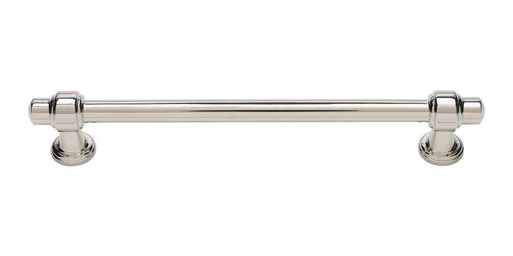 ATLAS HOMEWARES CABINET HARDWARE BRONTE PULL 160 MM CC POLISHED NICKEL - cabinetknobsonline