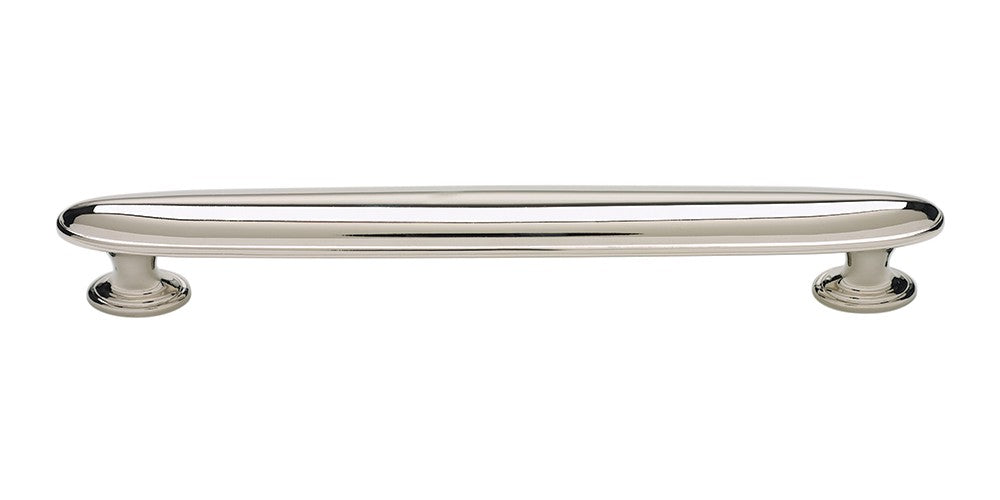 ATLAS HOMEWARES CABINET HARDWARE AUSTEN PULL 160 MM CC POLISHED NICKEL - cabinetknobsonline