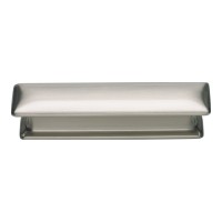 ATLAS HOMEWARES CABINET HARDWARE ALCOTT PULL 3" CC BRUSHED NICKEL - cabinetknobsonline