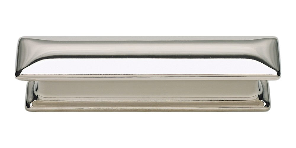 ATLAS HOMEWARES CABINET HARDWARE ALCOTT PULL 3" CC POLISHED NICKEL - cabinetknobsonline