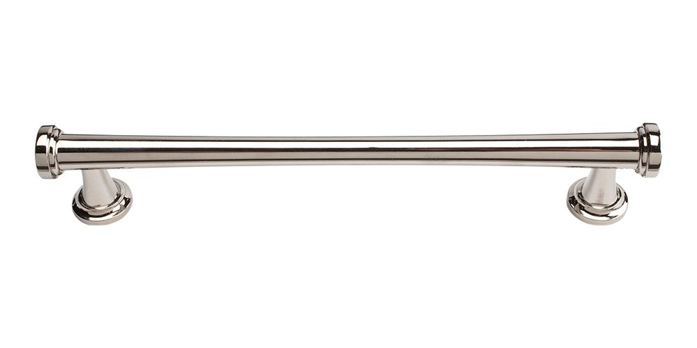 ATLAS HOMEWARES CABINET HARDWARE BROWNING PULL 160 MM CC POLISHED NICKEL - cabinetknobsonline