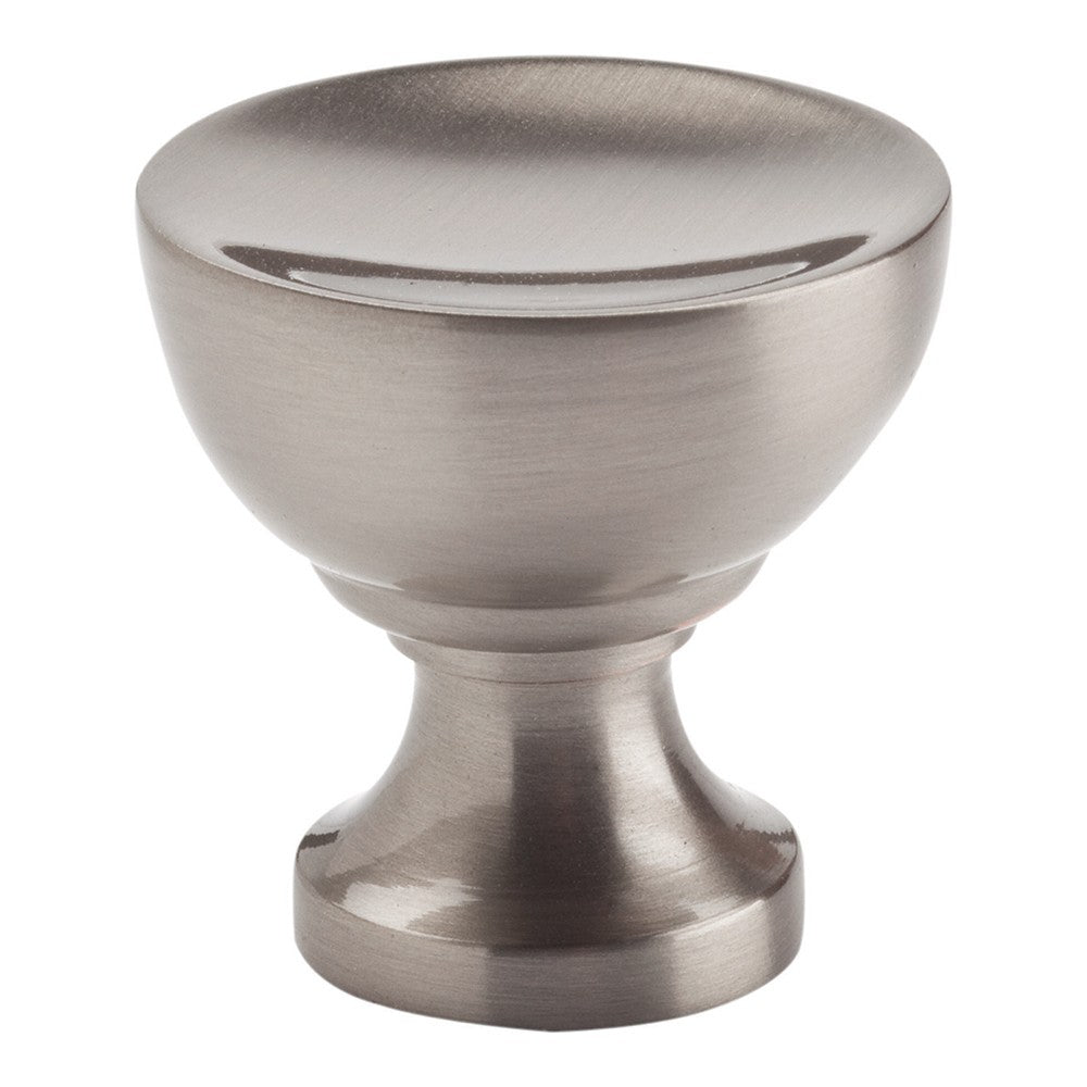 ATLAS HOMEWARES CABINET HARDWARE SHELLEY KNOB BRUSHED NICKEL - cabinetknobsonline