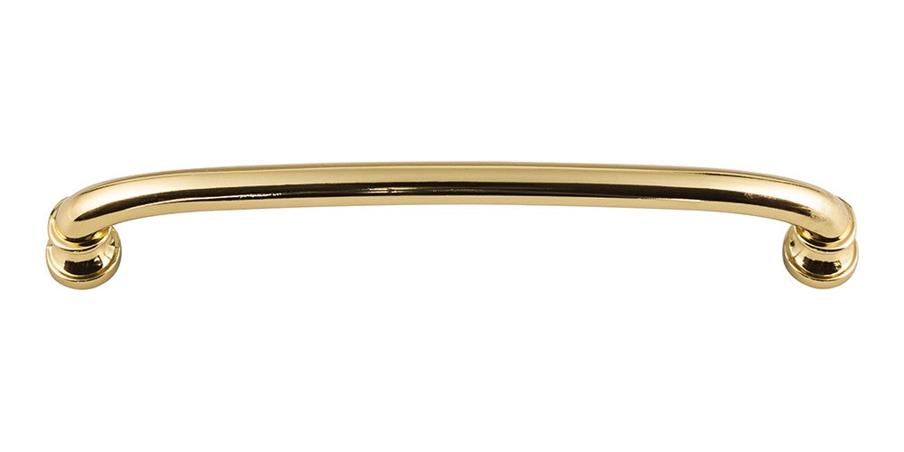 ATLAS HOMEWARES CABINET HARDWARE SHELLEY PULL 160 MM CC FRENCH GOLD - cabinetknobsonline