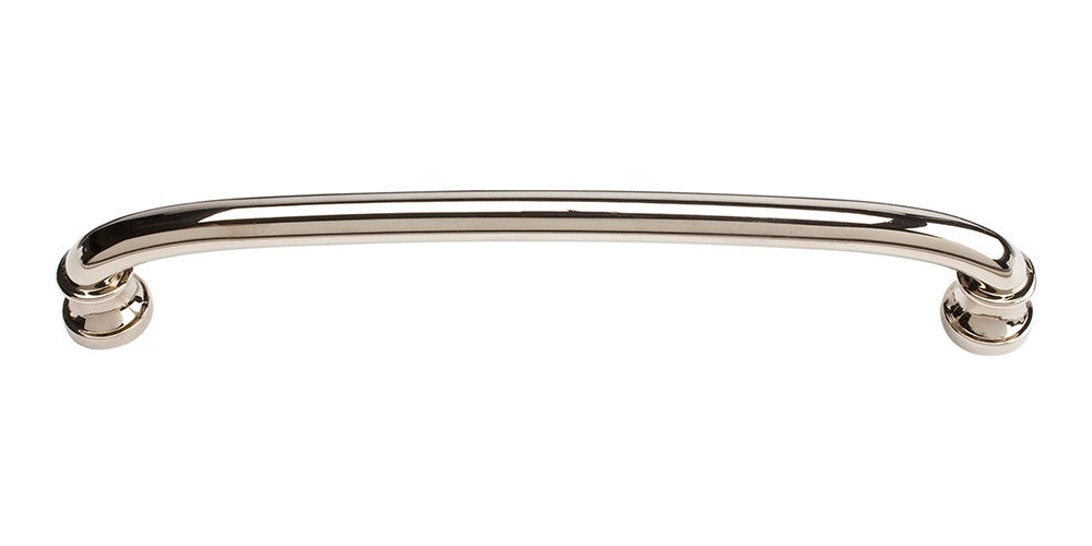 ATLAS HOMEWARES CABINET HARDWARE SHELLEY PULL 160 MM CC POLISHED NICKEL - cabinetknobsonline