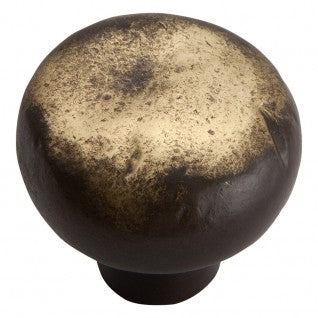 ATLAS HOMEWARES CABINET HARDWARE DISTRESSED ROUND KNOB ANTIQUE BRONZE - cabinetknobsonline