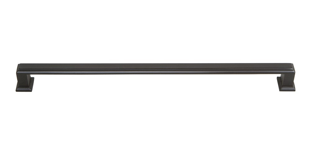 ATLAS HOMEWARES CABINET HARDWARE SUTTON PLACE PULL 288 MM CC MODERN BRONZE - cabinetknobsonline