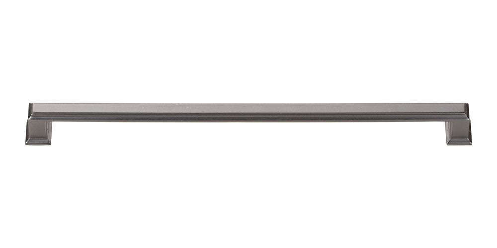 ATLAS HOMEWARES CABINET HARDWARE SUTTON PLACE PULL 288 MM CC SLATE - cabinetknobsonline