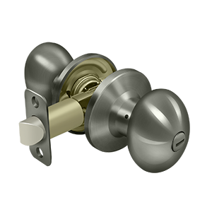 Deltana Architectural Hardware Residential Locks: Home Series Egg Knob Privacy each - cabinetknobsonline