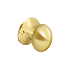 Deltana Architectural Hardware Residential Locks: Home Series Egg Knob Dummy each - cabinetknobsonline