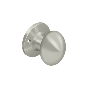 Deltana Architectural Hardware Residential Locks: Home Series Egg Knob Dummy each - cabinetknobsonline