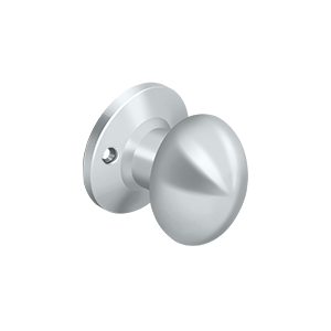 Deltana Architectural Hardware Residential Locks: Home Series Egg Knob Dummy each - cabinetknobsonline