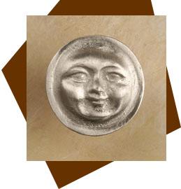 Anne At Home Moon Face Cabinet Knob - cabinetknobsonline