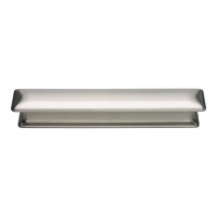 ATLAS HOMEWARES CABINET HARDWARE ALCOTT PULL 128 MM CC BRUSHED NICKEL - cabinetknobsonline