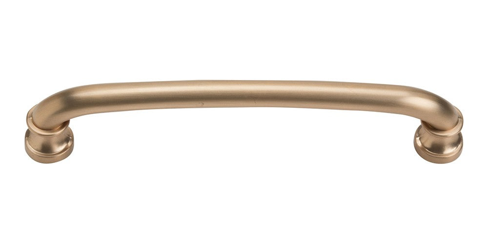 ATLAS HOMEWARES CABINET HARDWARE SHELLEY PULL 128 MM CC CHAMPAGNE - cabinetknobsonline