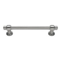 ATLAS HOMEWARES CABINET HARDWARE SHELLEY PULL 128 MM CC BRUSHED NICKEL - cabinetknobsonline