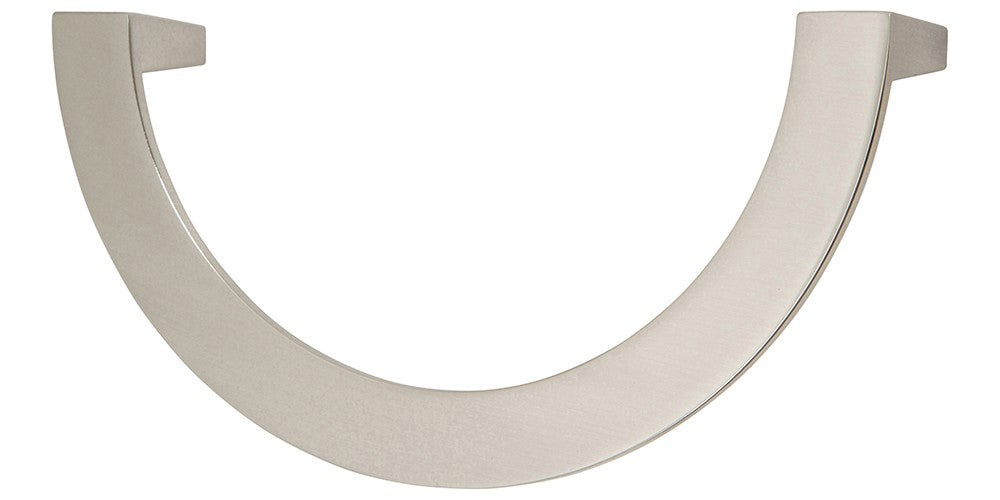 ATLAS HOMEWARES CABINET HARDWARE ROUNDABOUT PULL 128 MM CC BRUSHED NICKEL - cabinetknobsonline