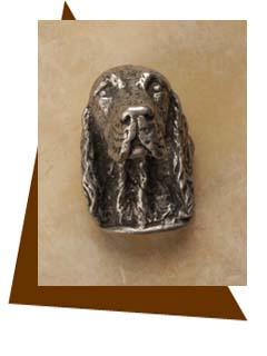 Anne at Home Irish Setter Dog Cabinet Knob - cabinetknobsonline