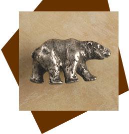 Anne At Home Bear Cabinet Knob - Right - cabinetknobsonline
