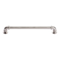 ATLAS HOMEWARES CABINET HARDWARE STEAM PUNK PULL 192 MM CC BRUSHED NICKEL - cabinetknobsonline