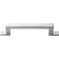 ATLAS HOMEWARES CABINET HARDWARE CAMPAIGN BAR PULL 3" CC CHROME - cabinetknobsonline